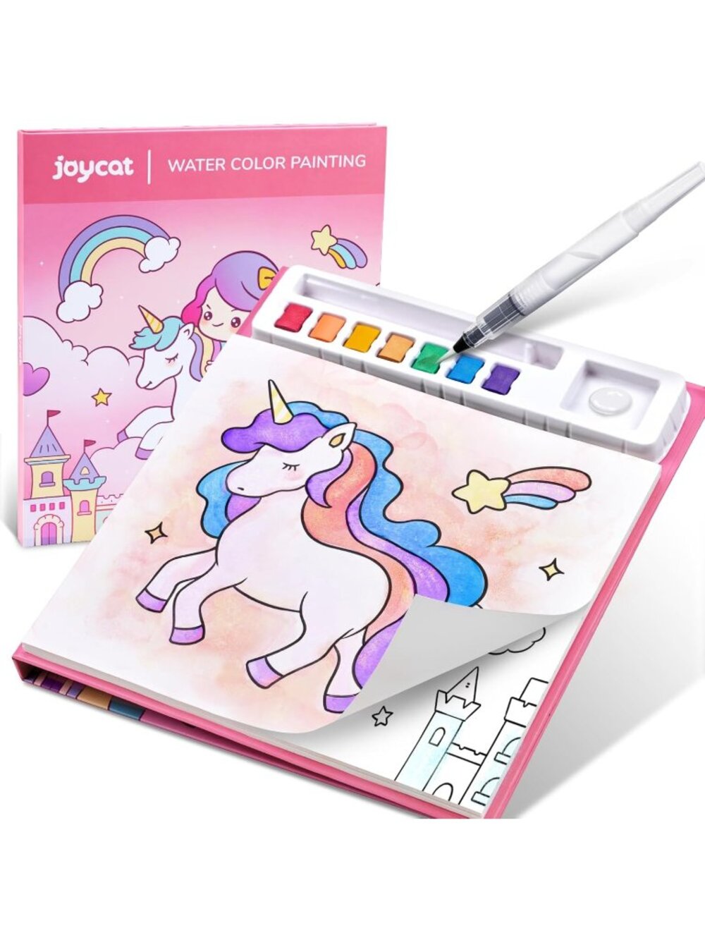 Paint with Water Coloring Books for Toddlers,  Kids Ages 3-5 4-8, Magical Pony